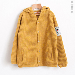 Knitted Cardigan (mustard) #29