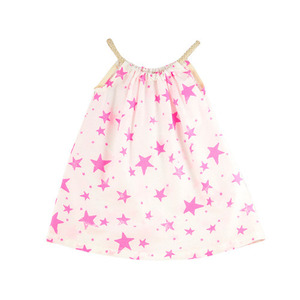 String Dress Pink Star