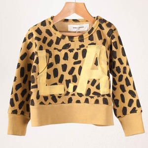 (8/9y)Sweatshirt Leopard L.A. #46