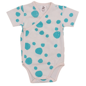 Wrap Body (turquoise dots)