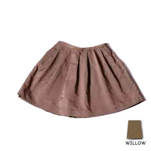 bella pleated skirt (willow)