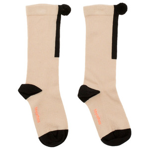 Pompom High Socks