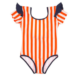 [2y]Stripes&amp;frills Swimsuit #306